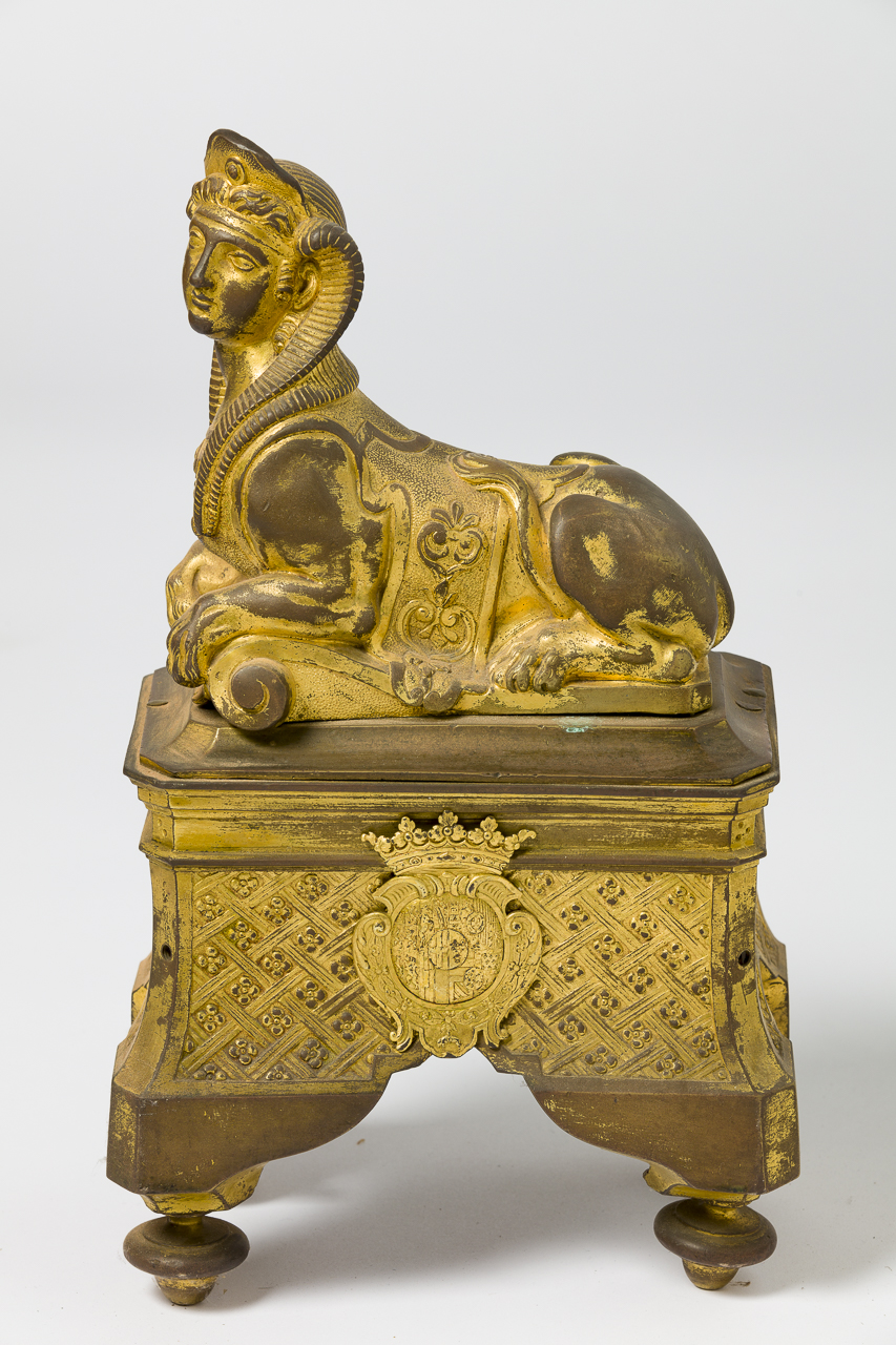 sfinge (alare, coppia) - ambito piemontese (ultimo quarto sec. XVIII)