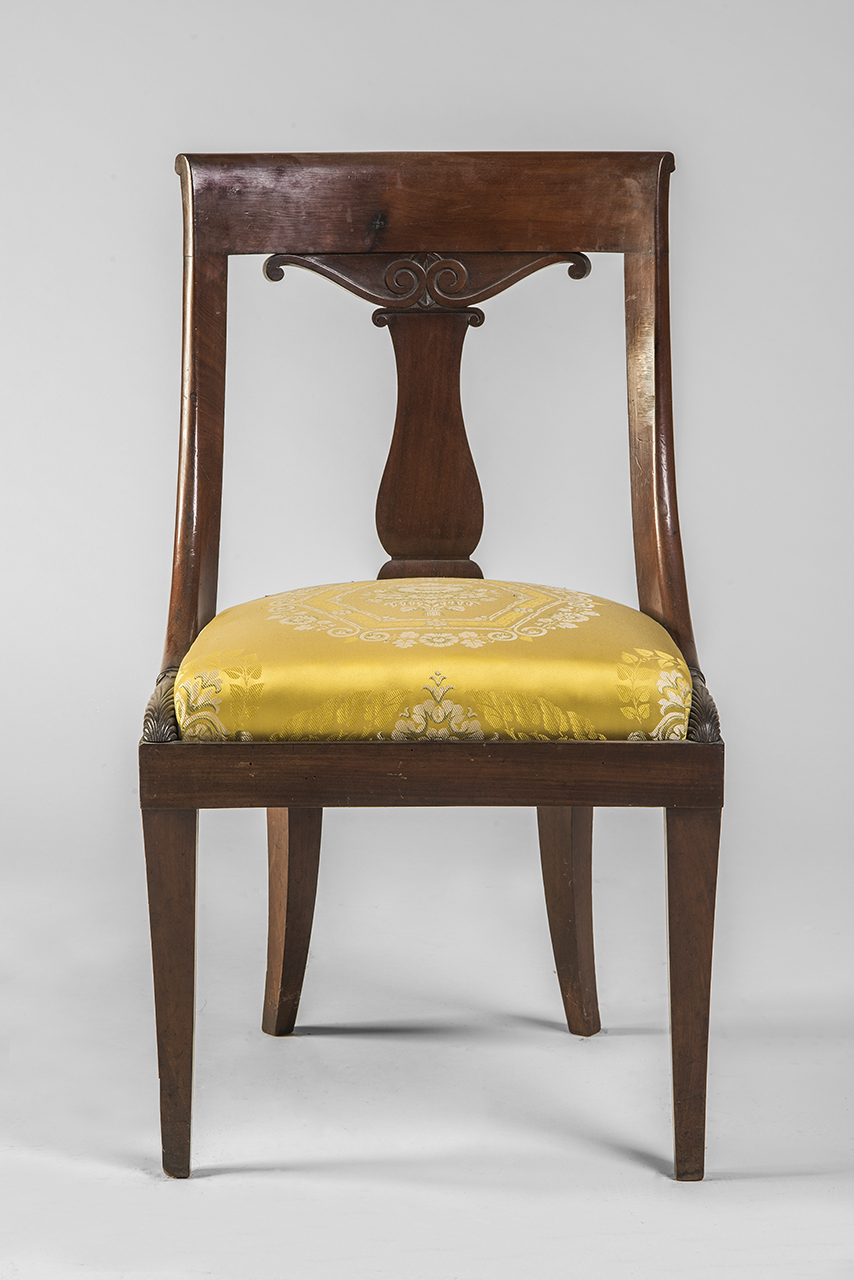 soggetto assente (sedia, serie) - ambito piemontese (secondo quarto sec. XIX)