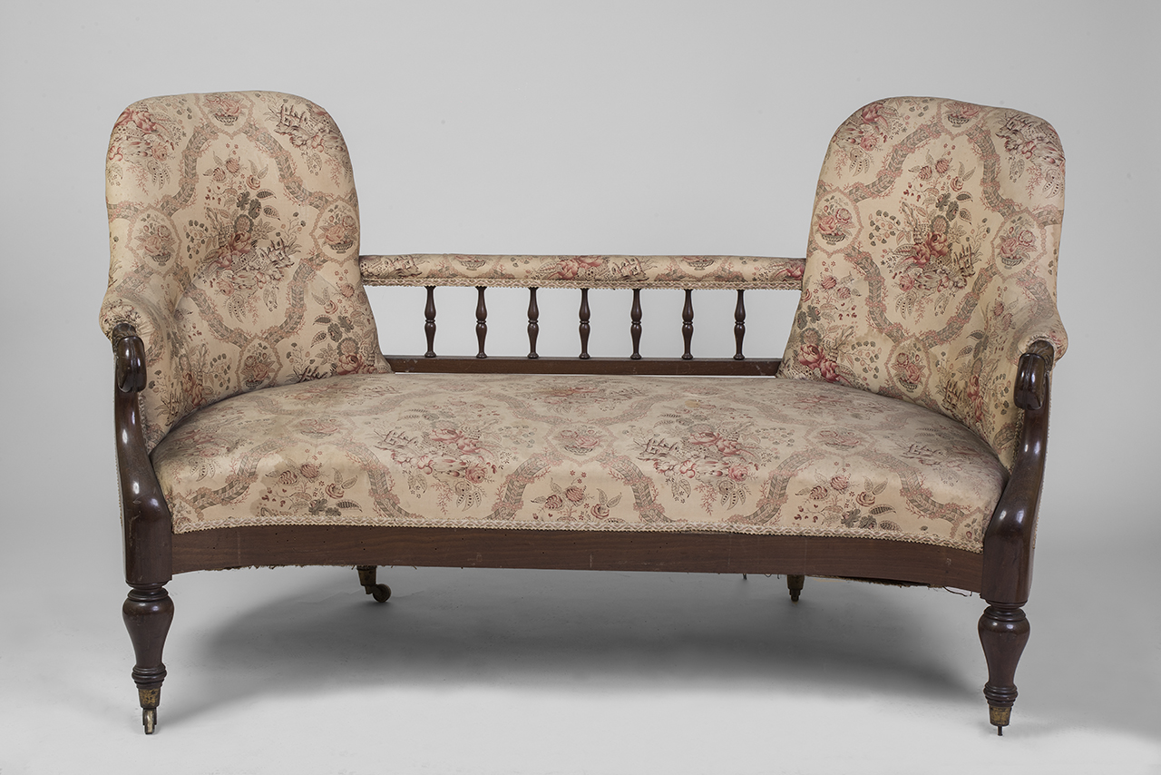 soggetto assente (divano, coppia) di Capello, Gabriele (secondo quarto sec. XIX)