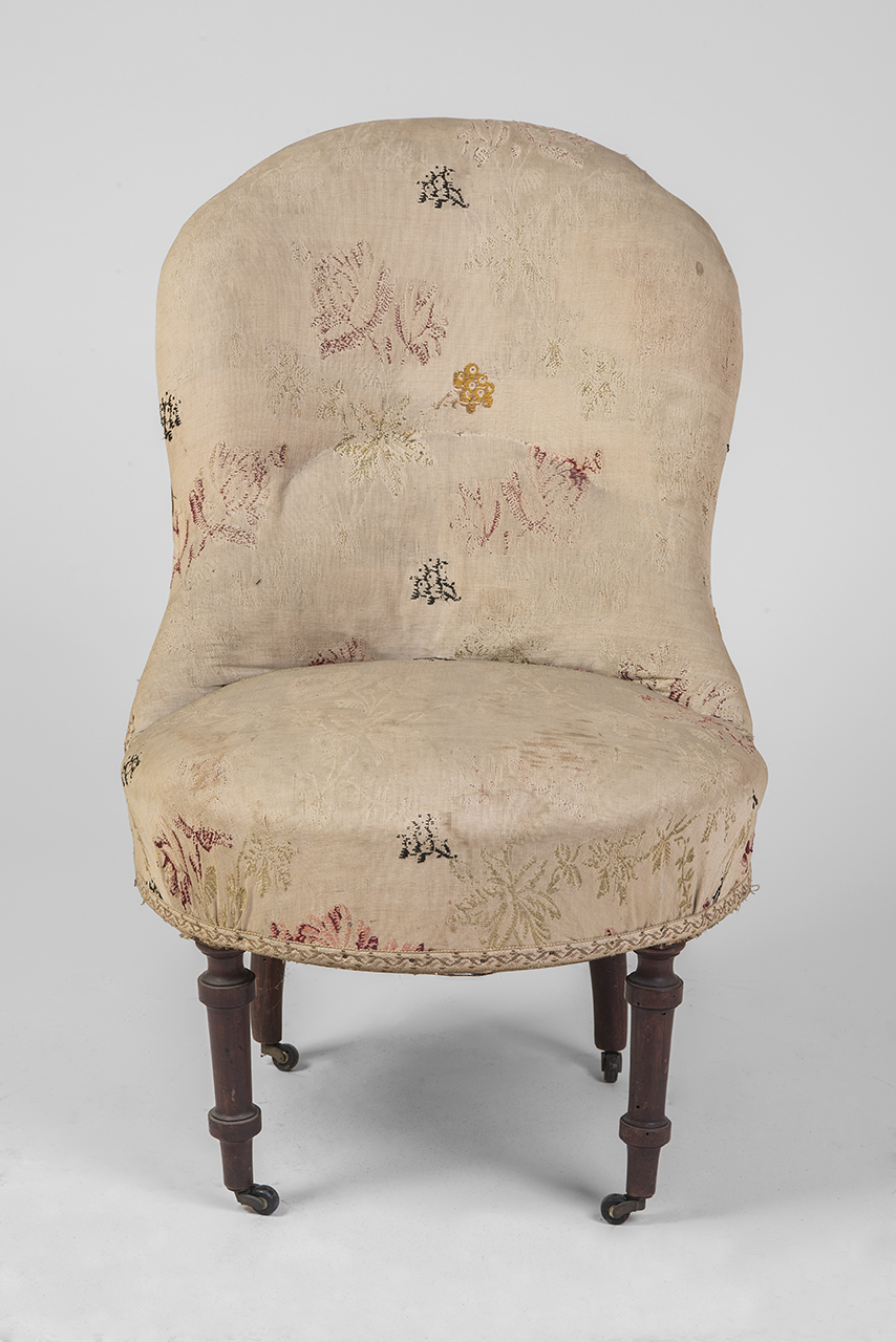 soggetto assente (poltrona, serie) - ambito piemontese (seconda metà sec. XIX)