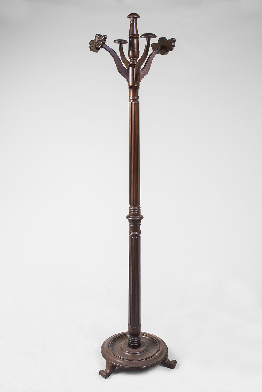 soggetto assente (porta abiti) - ambito piemontese (seconda metà sec. XIX)