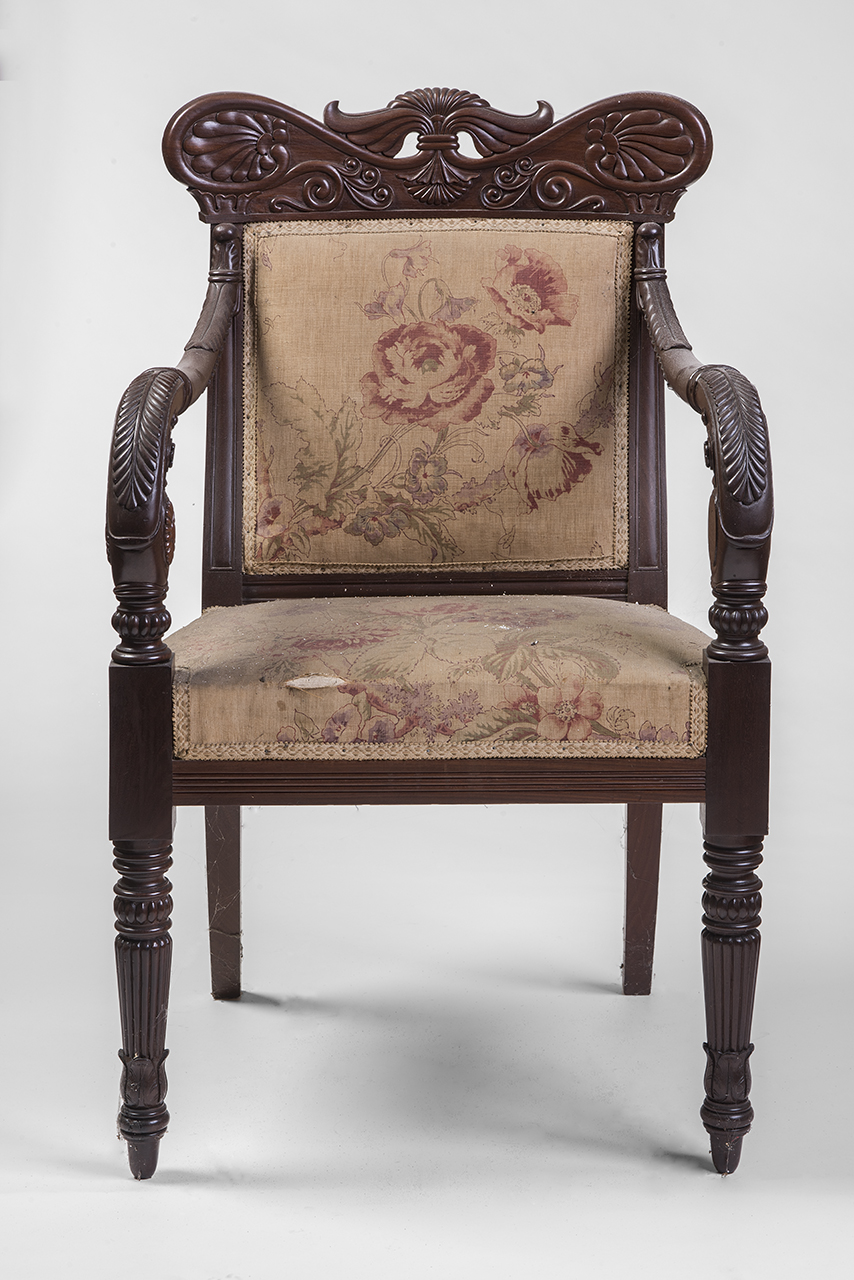 soggetto assente (poltrona - con braccioli, serie) di Peters, Henry Thomas (secondo quarto sec. XIX)