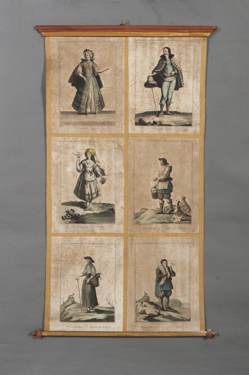 costumi e personaggi (stampa, serie) di de la Cruz Cano y Olmedilla, Juan, Bru de Ramon, Juan Bautista (ultimo quarto XVIII)