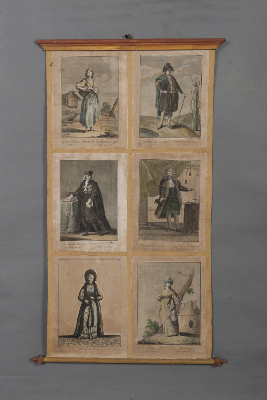 costumi e personaggi (stampa, serie) di Viero Teodoro, Bru de Ramon, Juan Bautista (ultimo quarto XVIII)