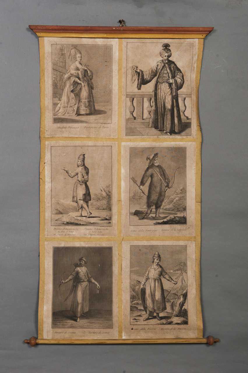 costumi e personaggi (stampa, serie) di Viero Teodoro, Bru de Ramon, Juan Bautista (ultimo quarto XVIII)