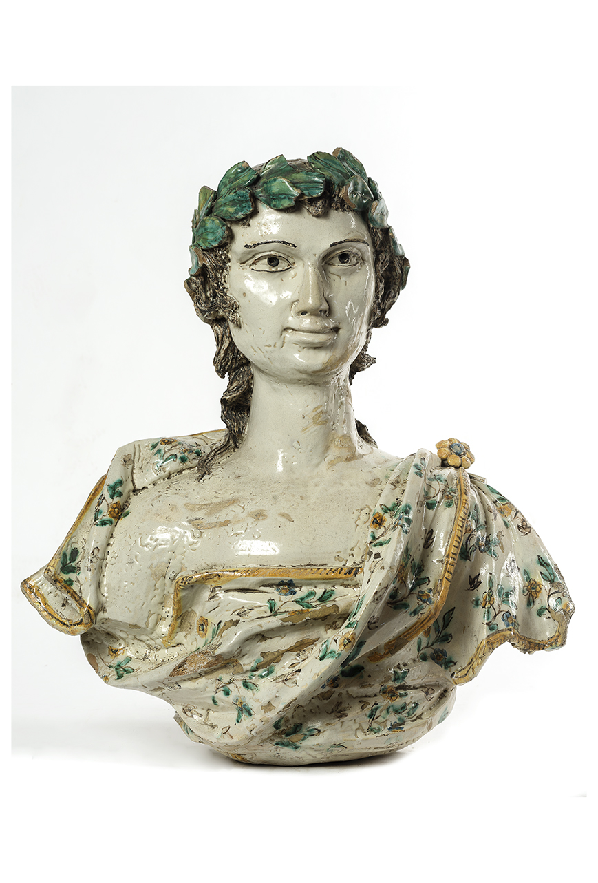 figura femminile (busto, opera isolata) - ambito catanese (XVIII)