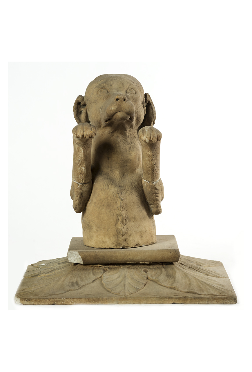 Werther, cane di Giuseppina di Lorena (scultura, opera isolata) - ambito piemontese (ultimo quarto XVIII)