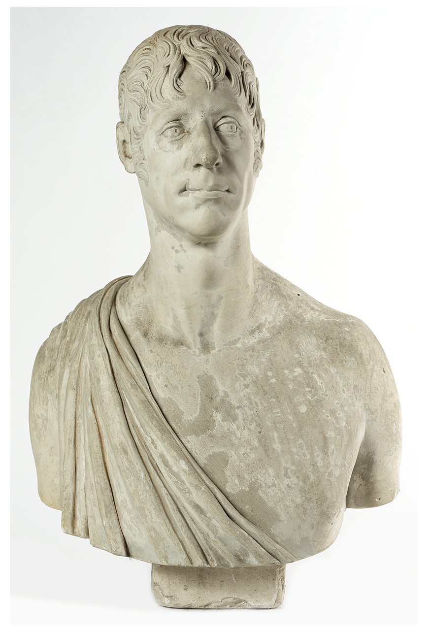 figura maschile (busto, opera isolata) - ambito piemontese (prima metà XIX)