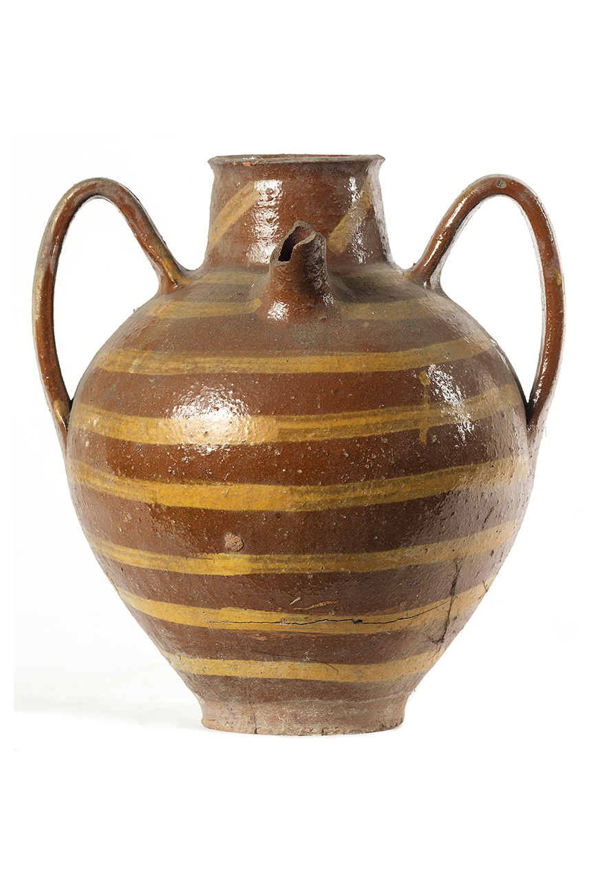 motivi decorativi astratti (orciolo, opera isolata) - ambito Italia centrale (prima metà XVIII)