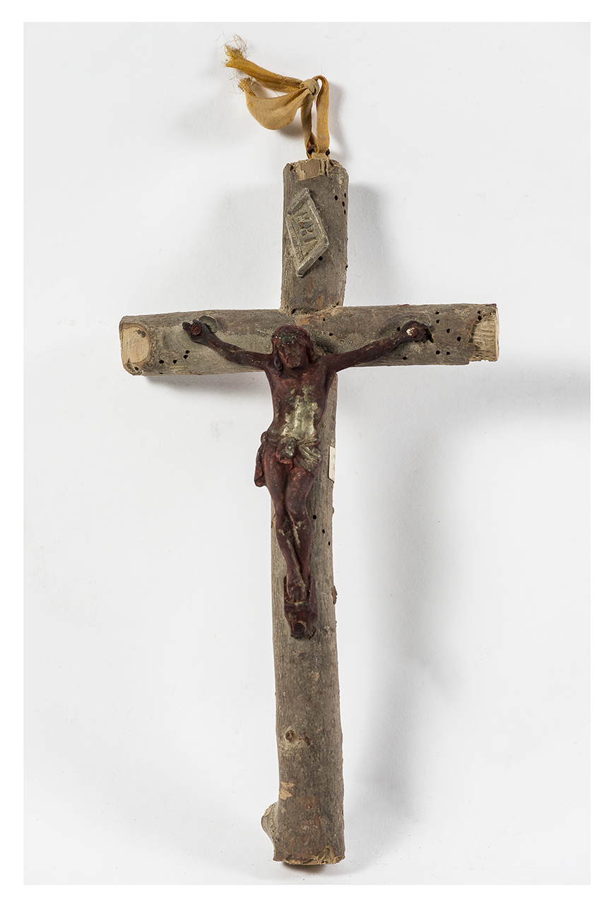 Cristo crocifisso dolente (crocifisso, opera isolata) - manifattura palestinese (secondo quarto XX)