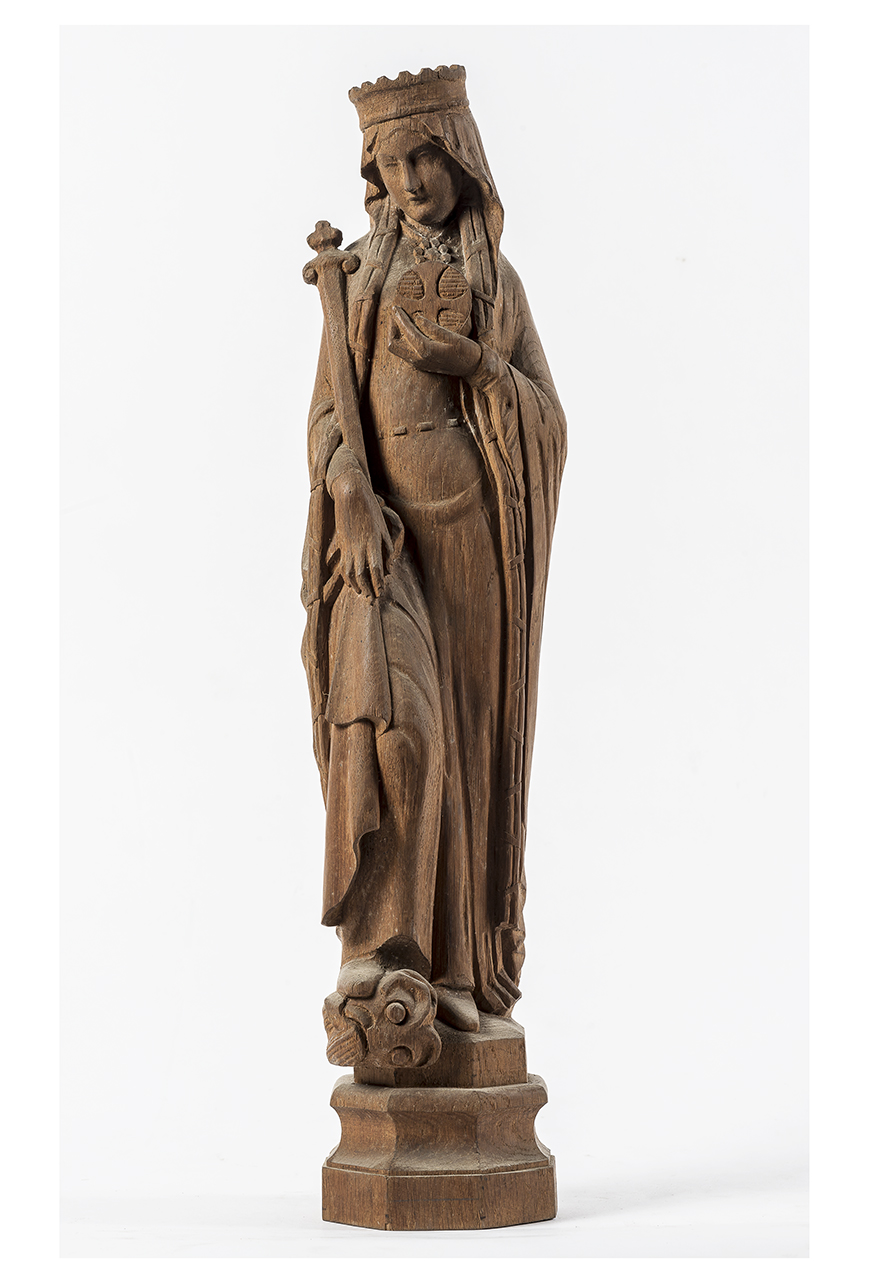 Santa Margherita di Scozia (scultura, opera isolata) - ambito anglosassone (XIX/XX)