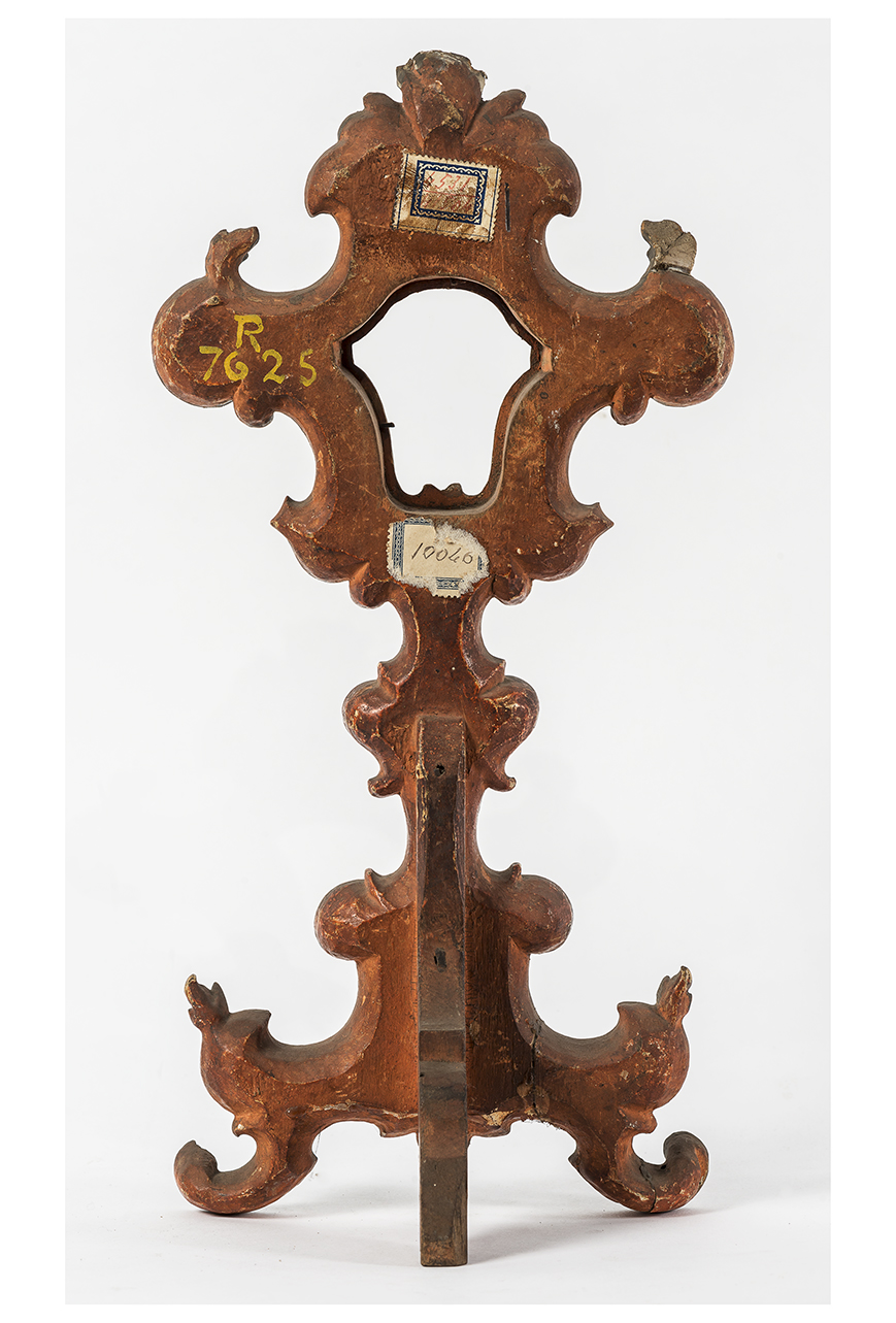 soggetto assente (reliquiario - a ostensorio, opera isolata) - ambito piemontese (secondo quarto XVIII)