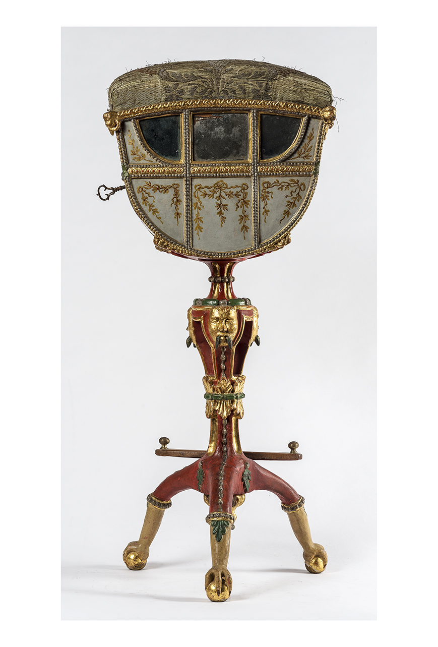 soggetto assente (necessaire, opera isolata) - manifattura francese (secondo quarto sec. XVIII)