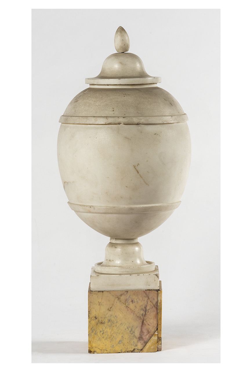 soggetto assente (vaso con coperchio, opera isolata) - ambito piemontese (fine sec. XVIII)