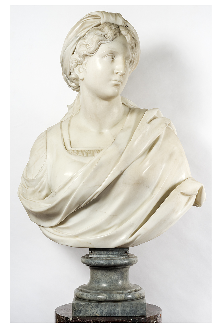 soggetto assente (Busto, opera isolata) - ambito piemontese (metà sec. XIX)