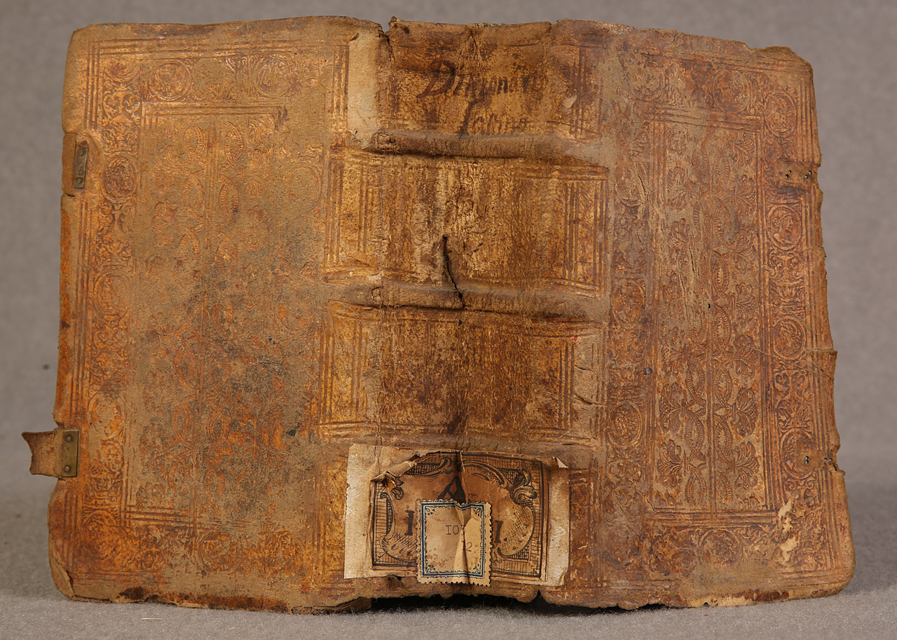legatura piena, opera isolata - ambito tedesco (terzo quarto XVI)
