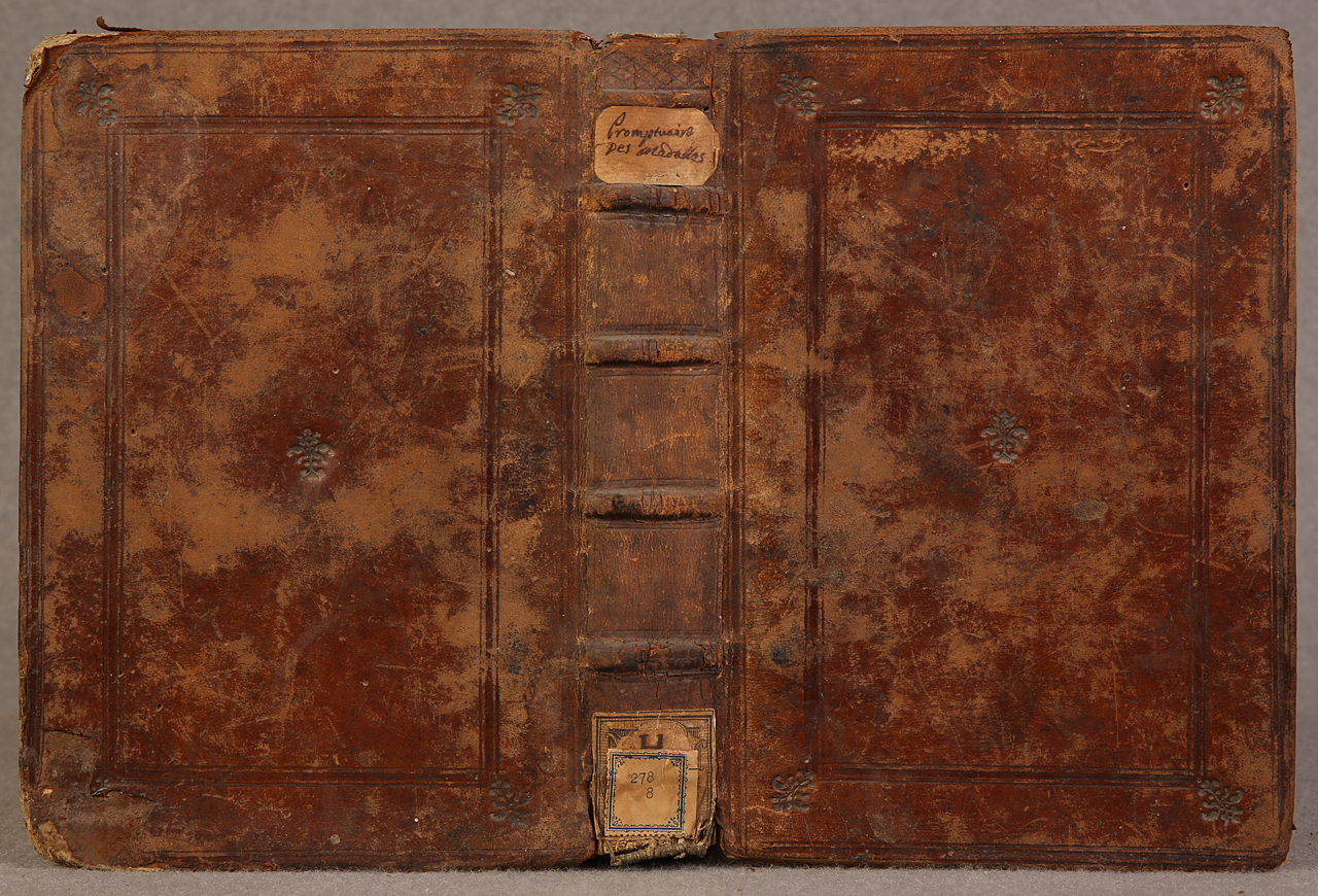 legatura piena, opera isolata - ambito francese (terzo quarto XVI)