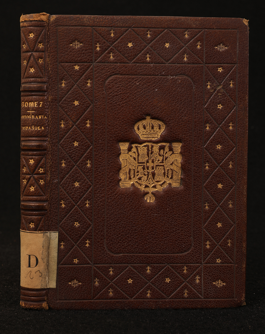 legatura piena - alle armi, opera isolata - ambito spagnolo (fine/ inizio XIX/ XX)