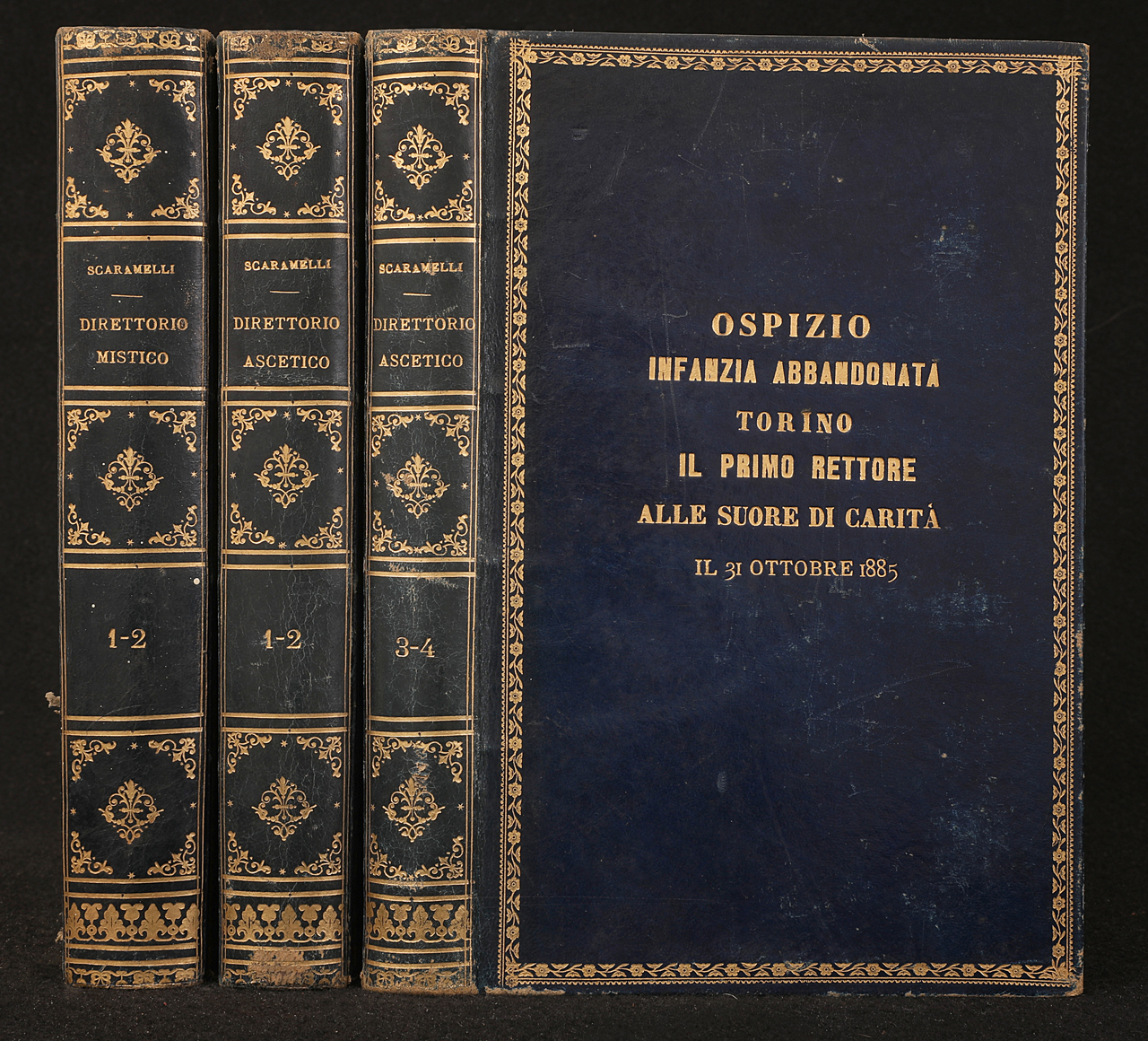 legatura piena, serie - ambito italiano (seconda metà XIX)