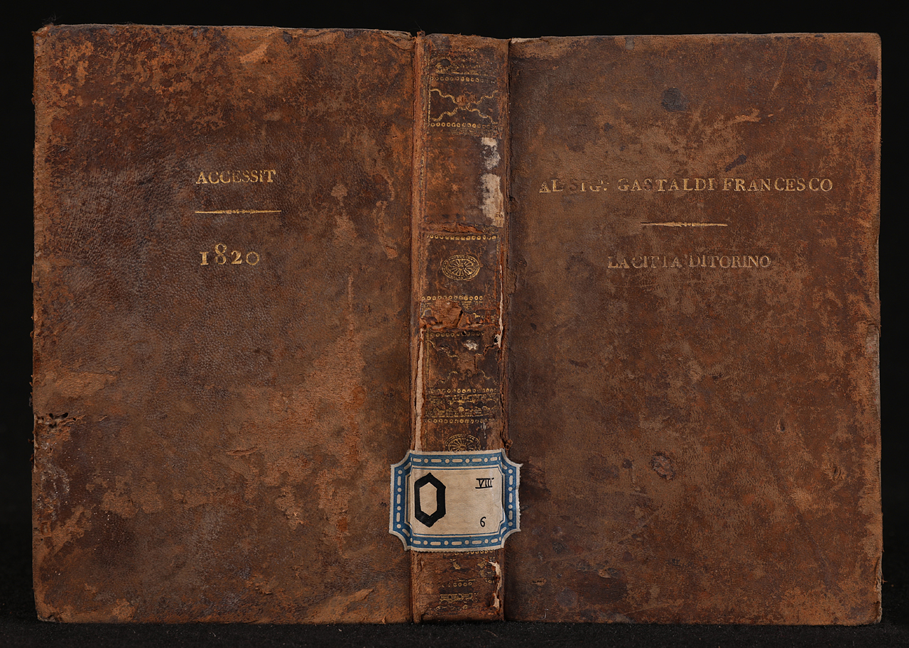 legatura piena, opera isolata - ambito italiano (primo quarto XIX)