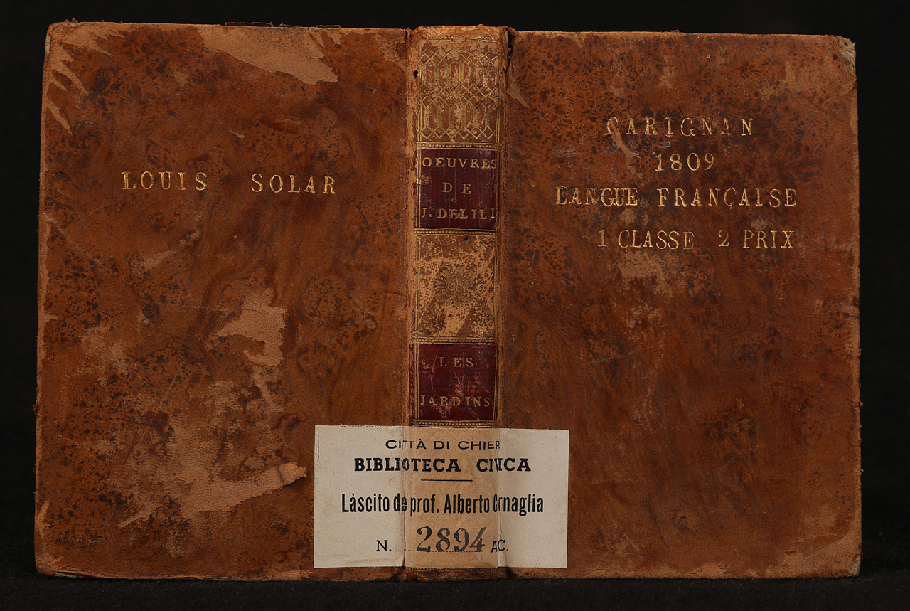legatura piena, opera isolata - ambito francese (inizio XIX)