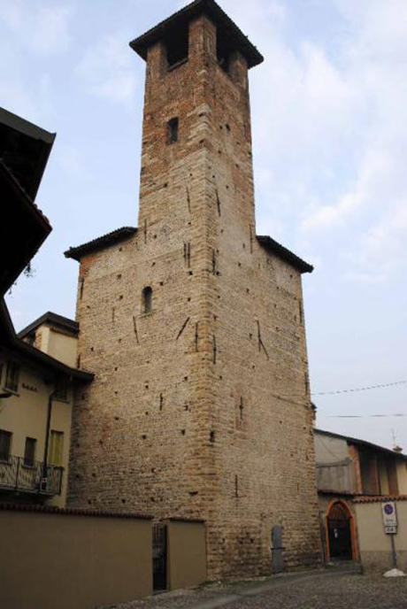 Torre del castello dei Martinengo (casa-torre) - Martinengo (BG) 
