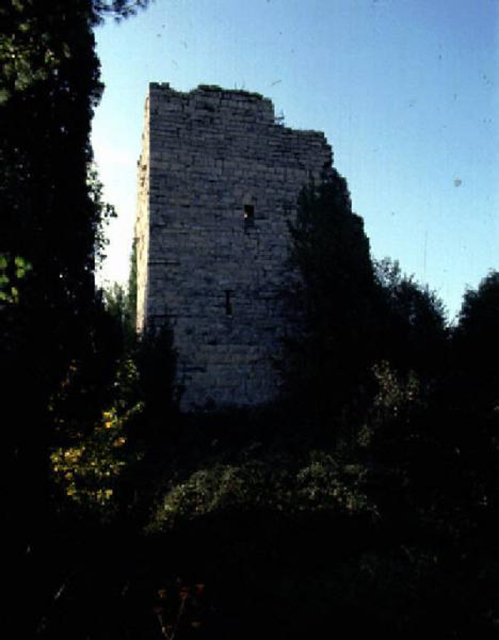 Torre medievale sul colle S. Giovanni (torre (resti)) - Costa di Mezzate (BG) 