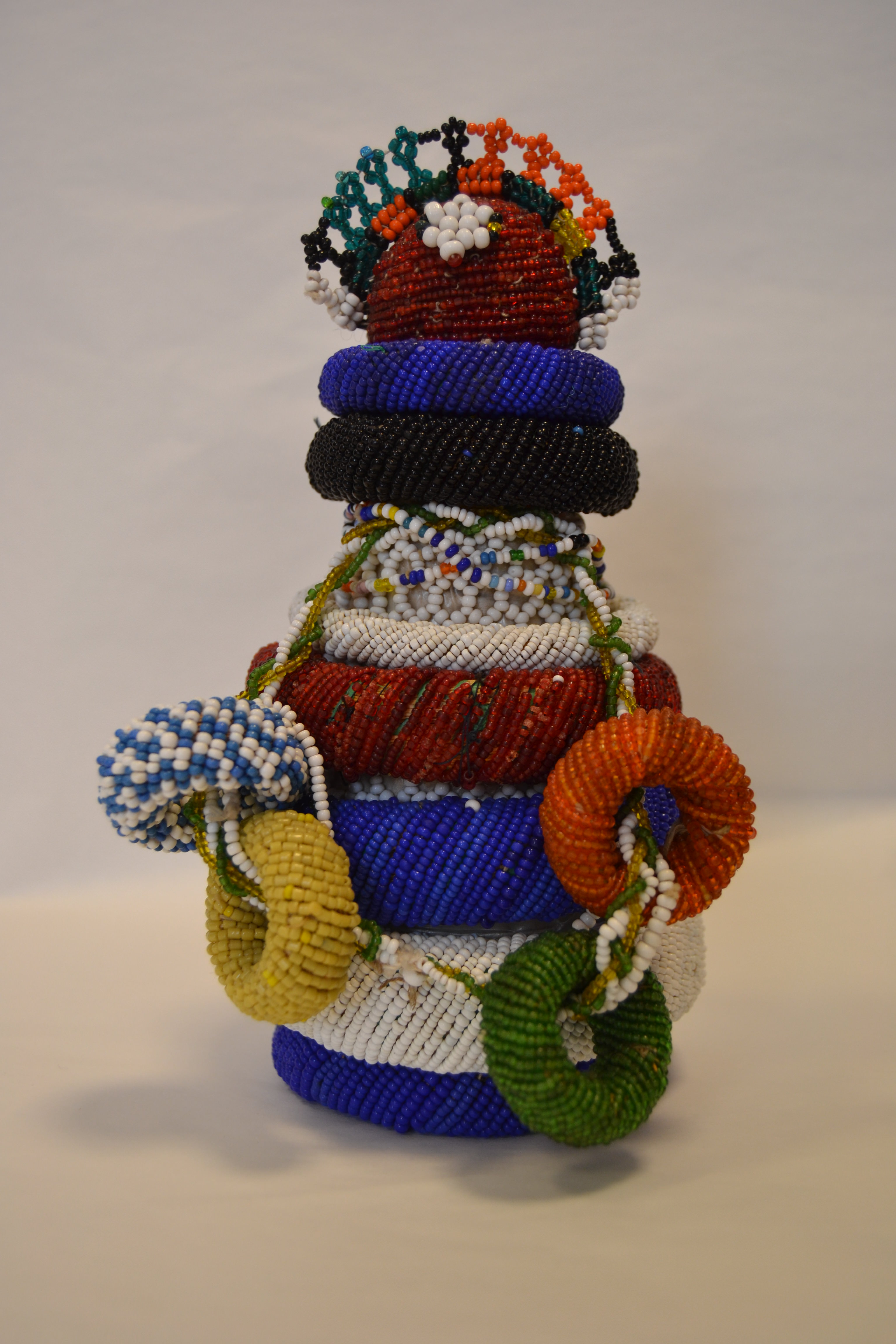 Bambola della fecondità, RITUALITÀ/ OGGETTI MAGICO-RITUALI-CERIMONIALI - produzione Ndebele