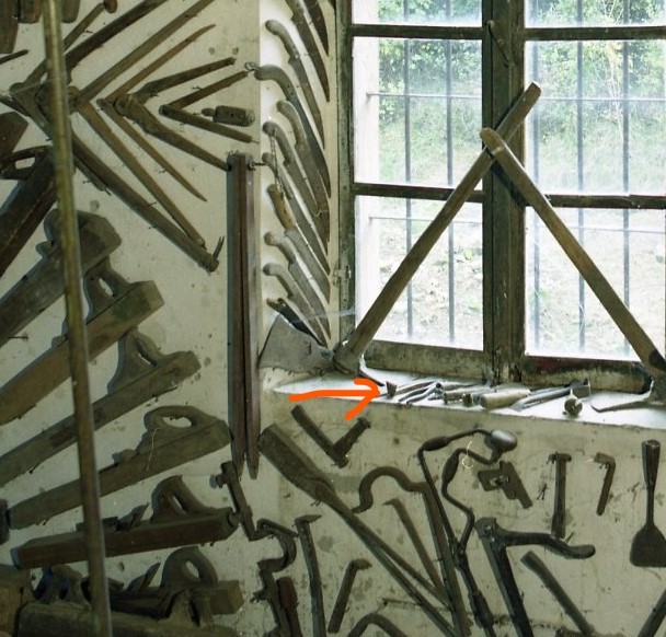 fermo per morsa da tavolo da falegname, STRUMENTI E ACCESSORI/ ARTIGIANALI