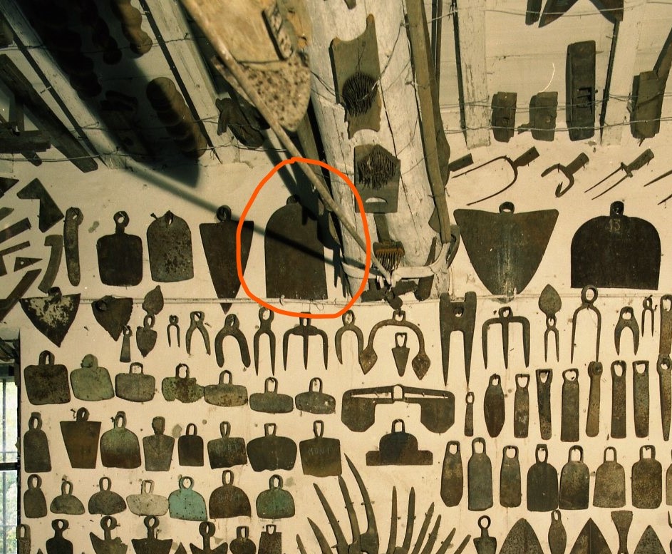 lama di zappa, STRUMENTI E ACCESSORI/ AGRO-SILVO-PASTORALI