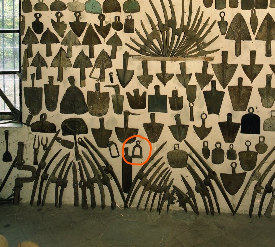 lama di sarchio vuota al centro, STRUMENTI E ACCESSORI/ AGRO-SILVO-PASTORALI