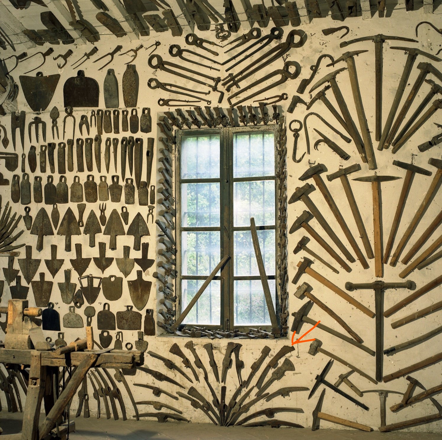 ferro di zappa da acqua, STRUMENTI E ACCESSORI/ AGRO-SILVO-PASTORALI