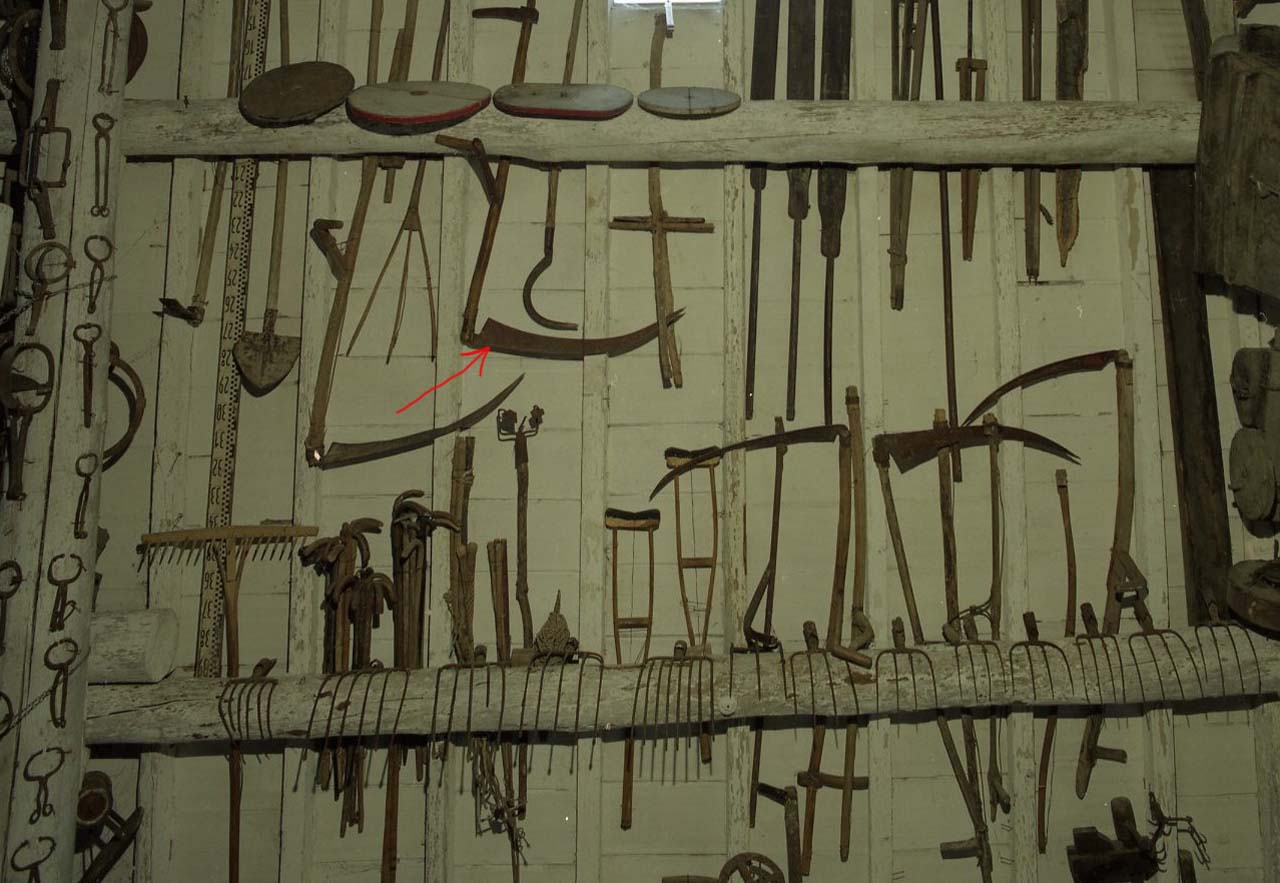 falce fienaia, STRUMENTI E ACCESSORI/ AGRO-SILVO-PASTORALI