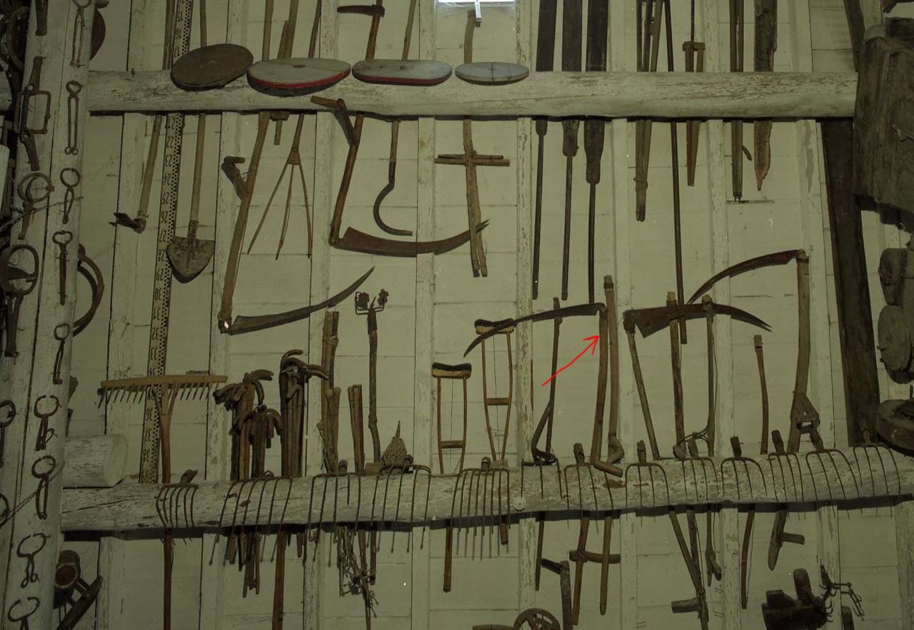 manico falce fienaia, STRUMENTI E ACCESSORI/ AGRO-SILVO-PASTORALI