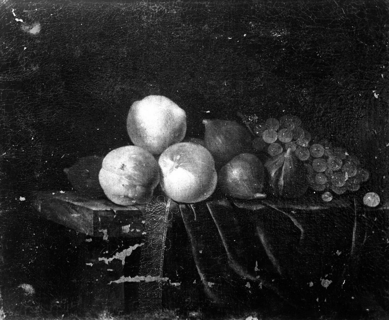 natura morta con frutta (dipinto) di Liegeois Paul (attribuito) (sec. XVII)