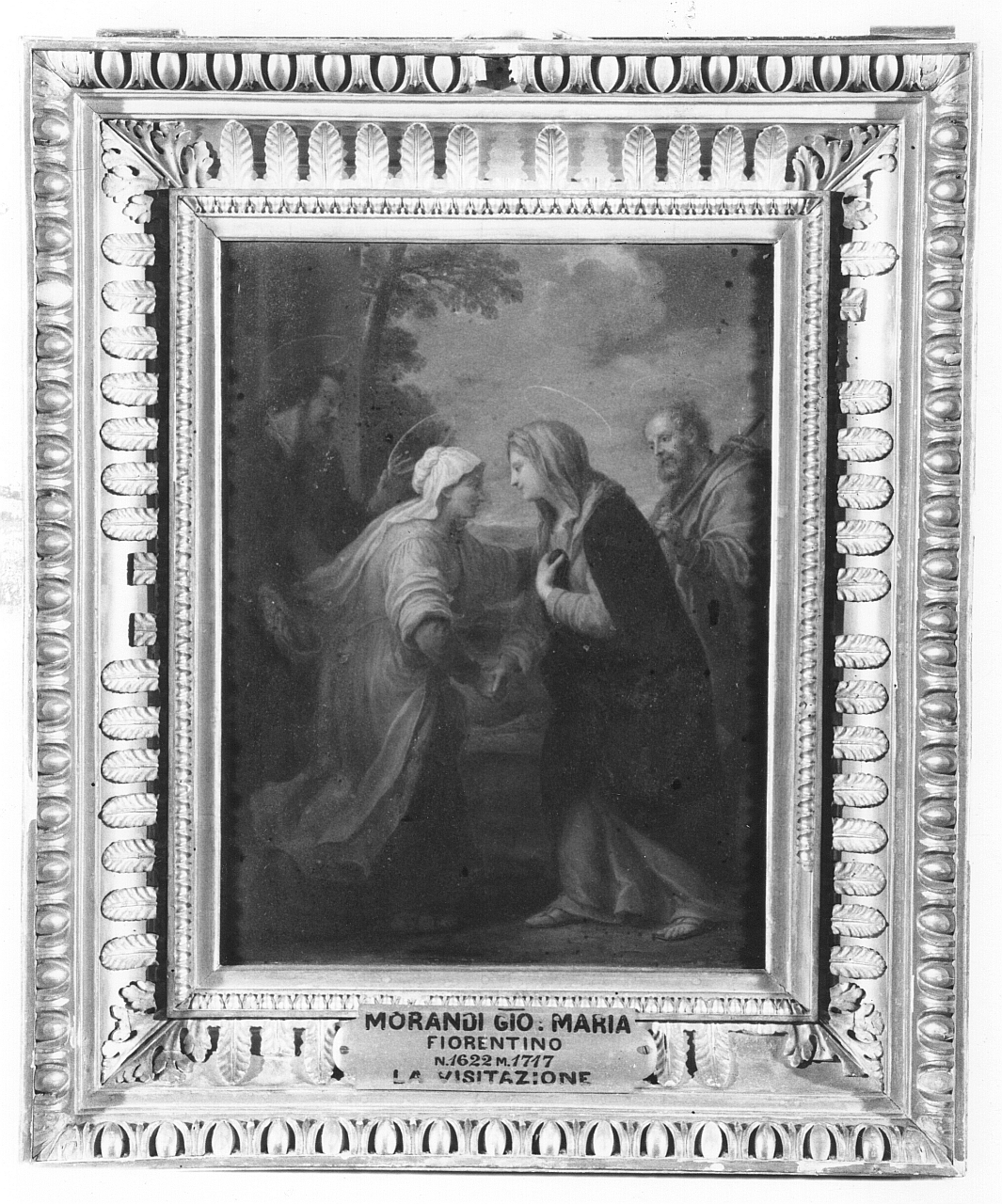 visitazione (dipinto) di Morandi Giovanni Maria (seconda metà sec. XVII)