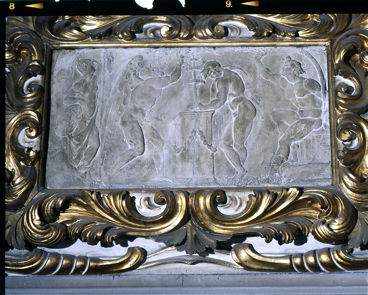 scena allegorica (rilievo) - bottega fiorentina (metà sec. XVI)