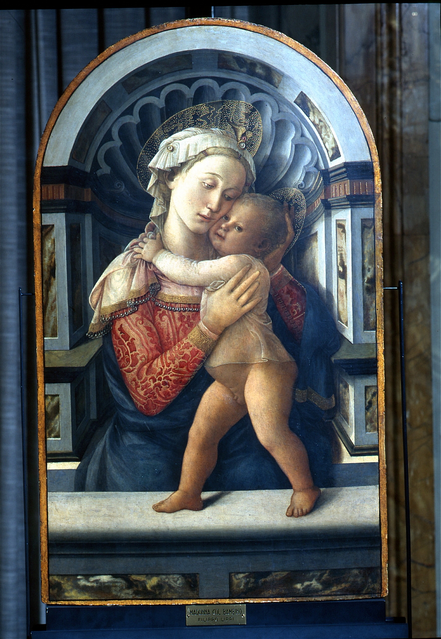 Madonna con Bambino (dipinto) di Lippi Filippo (sec. XV)