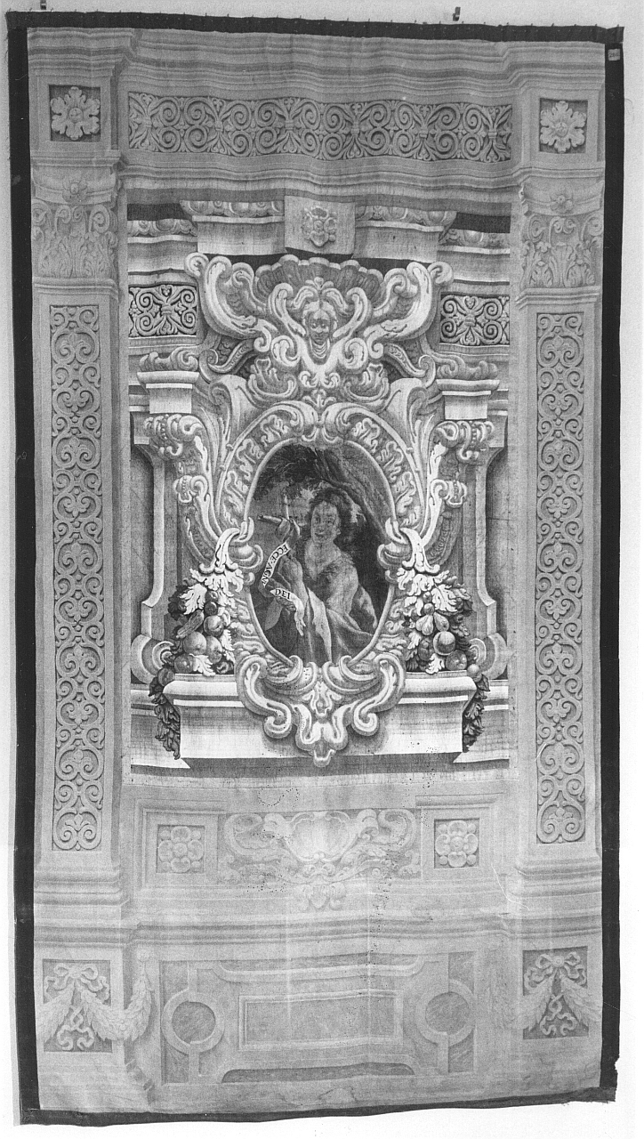 San Giovanni Battista (arazzo) di Rosi Alessandro, Termini Stefano (sec. XVII)