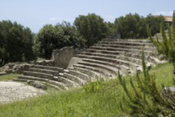 teatro, luogo ad uso pubblico - Ascea (SA)  (secc. IV a.C./ II d.C)