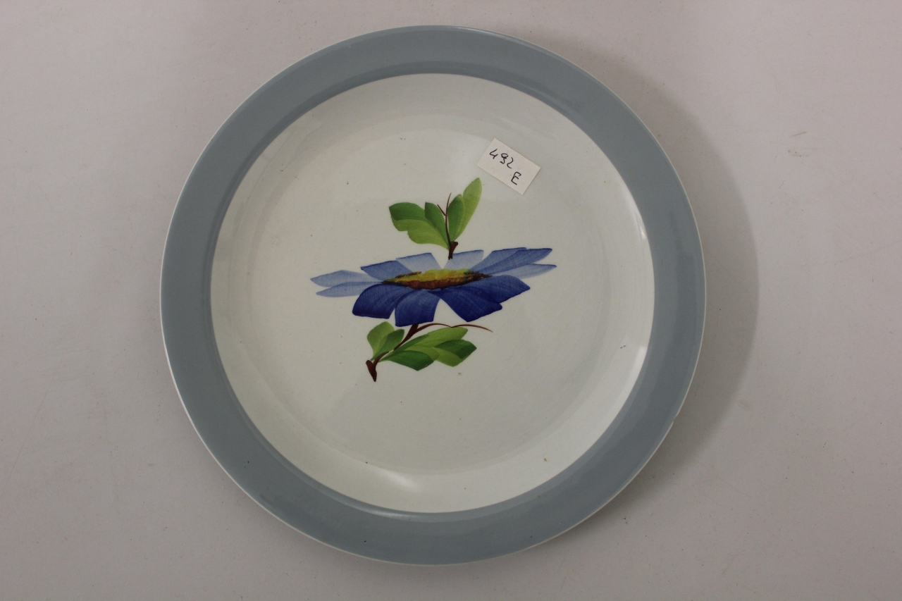 piatto circolare, opera isolata - ambito friulano (metà sec. XX)