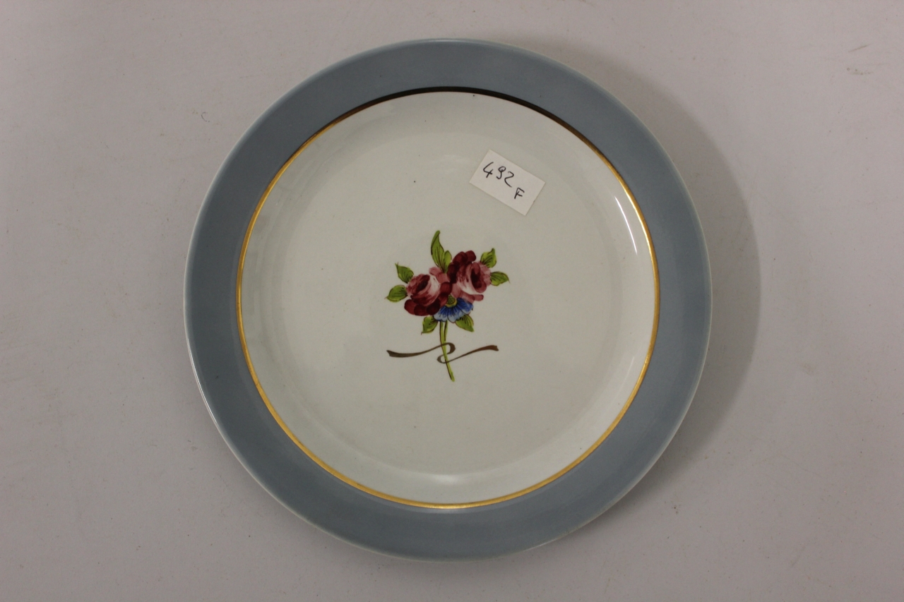 piatto circolare, opera isolata - ambito friulano (metà sec. XX)