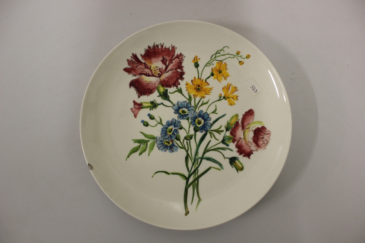 piatto circolare, opera isolata - ambito friulano (prima metà sec. XX)