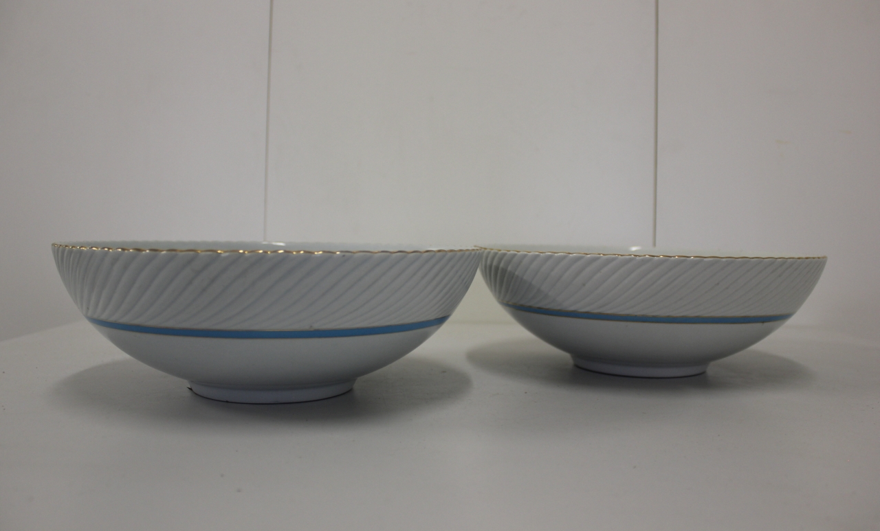 insalatiera, coppia - ambito friulano (metà sec. XX)