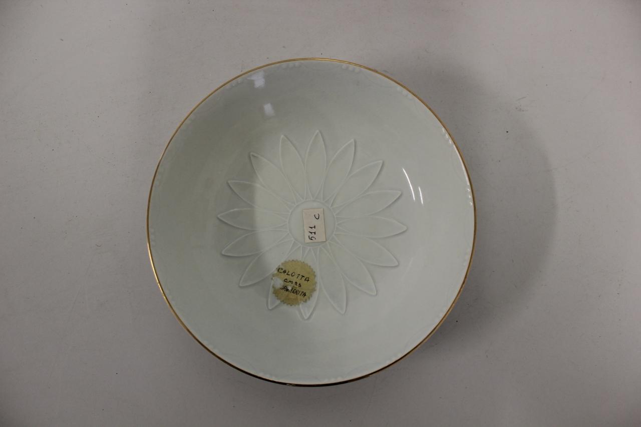 piatto fondo, opera isolata - ambito friulano (metà sec. XX)