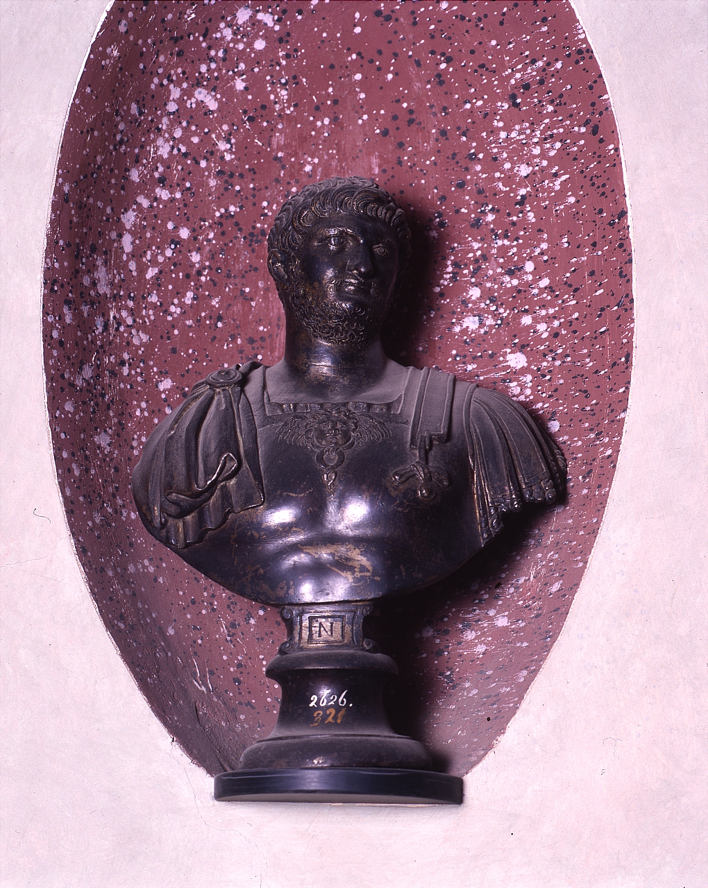 busto dell'imperatore Nerone (statuetta) di Tetrode Willem detto Guglielmo Fiammingo (sec. XVI)