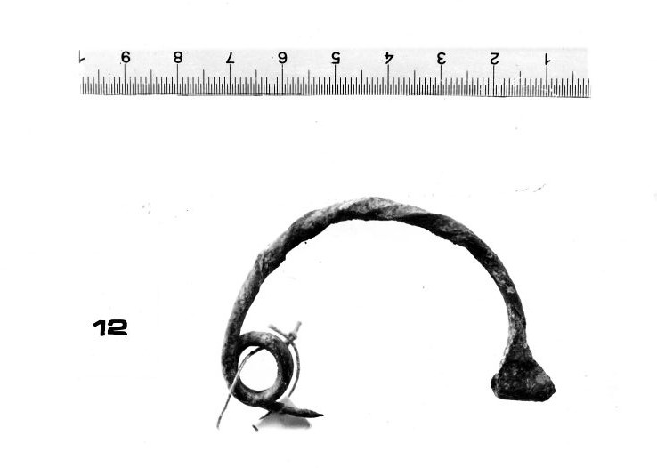 fibula ad arco ritorto - FASE TERNI I-II (inizio Età del ferro I)