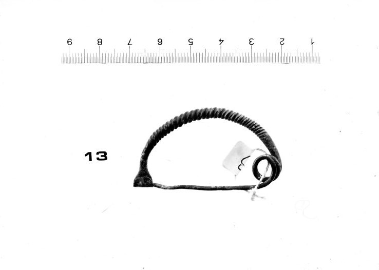 fibula ad arco ritorto - FASE TERNI II (inizio Età del ferro I)