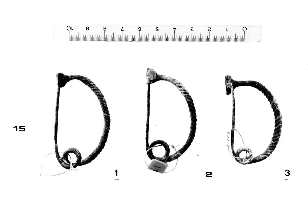 fibula ad arco ritorto - FASE TERNI II (inizio Età del ferro I)