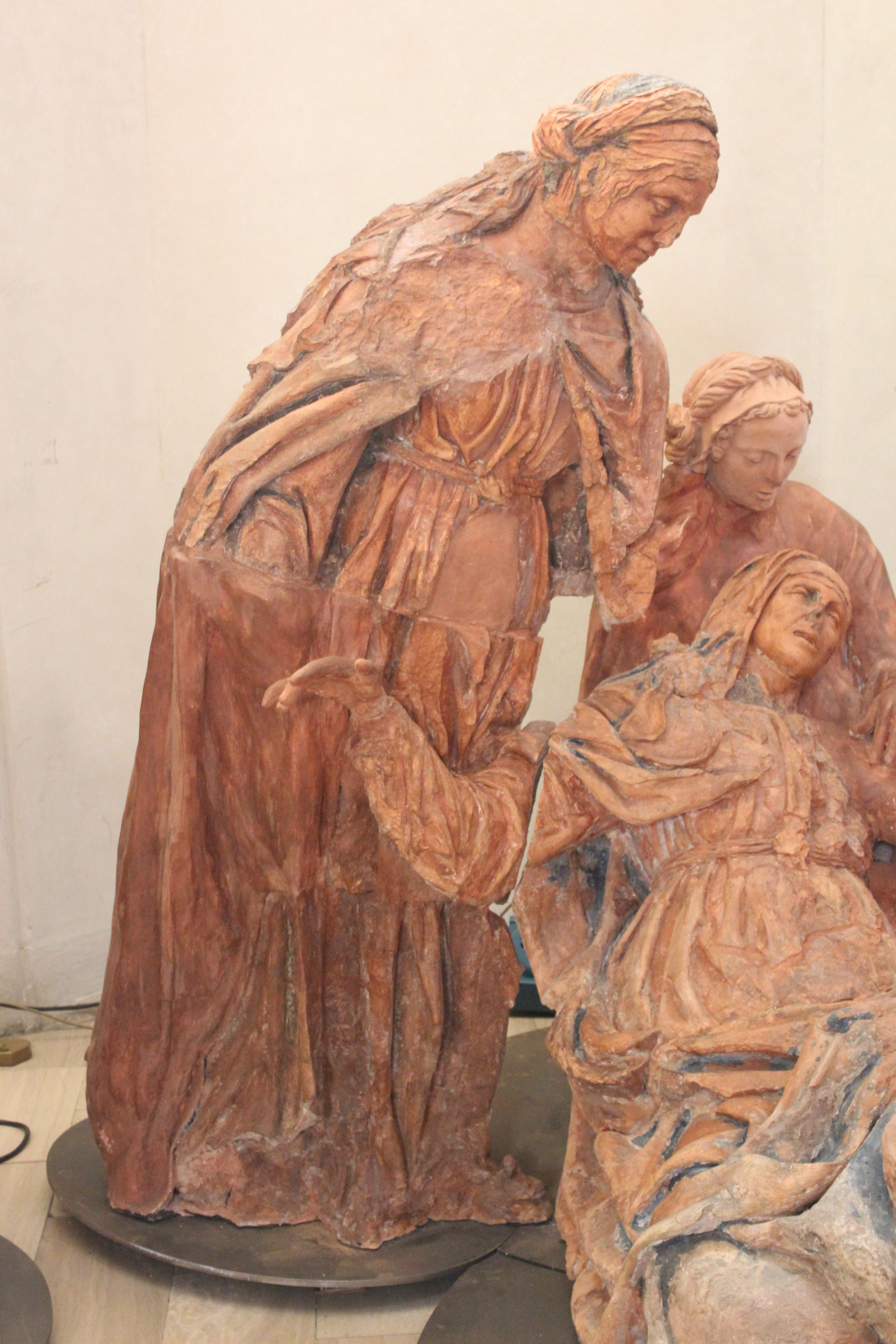 Pia donna, pia donna (statua, elemento d'insieme) di Fonduti Agostino (attribuito) (prima metà XVI)
